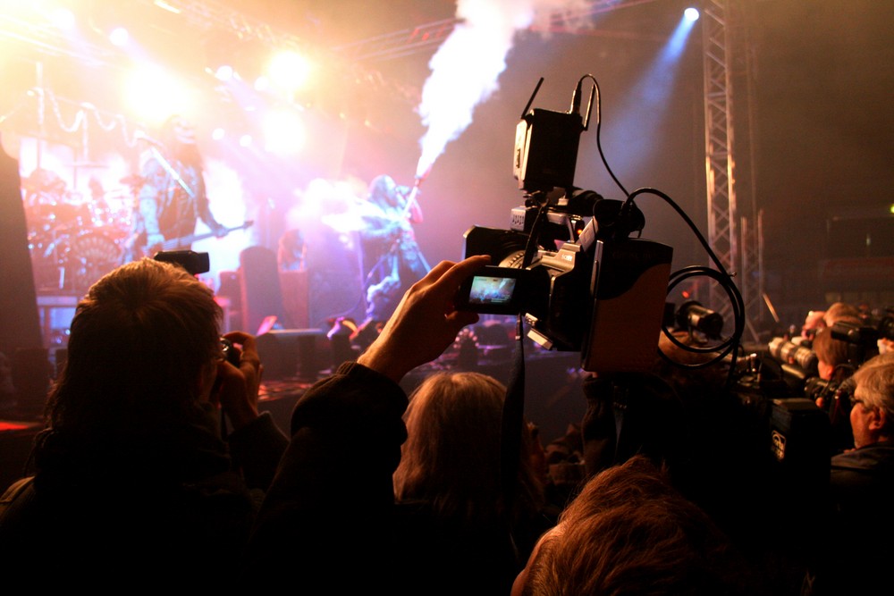 Media at a Lordi concert