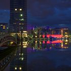 Mediapark bei Nacht