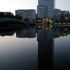 Mediapark in der Abenddämmerung 2