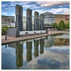 Mediapark Köln mit See