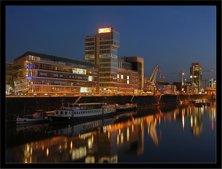 Medienhafen am Abend (reload)