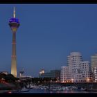 Medienhafen am frühen Abend