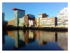 Medienhafen am Morgen