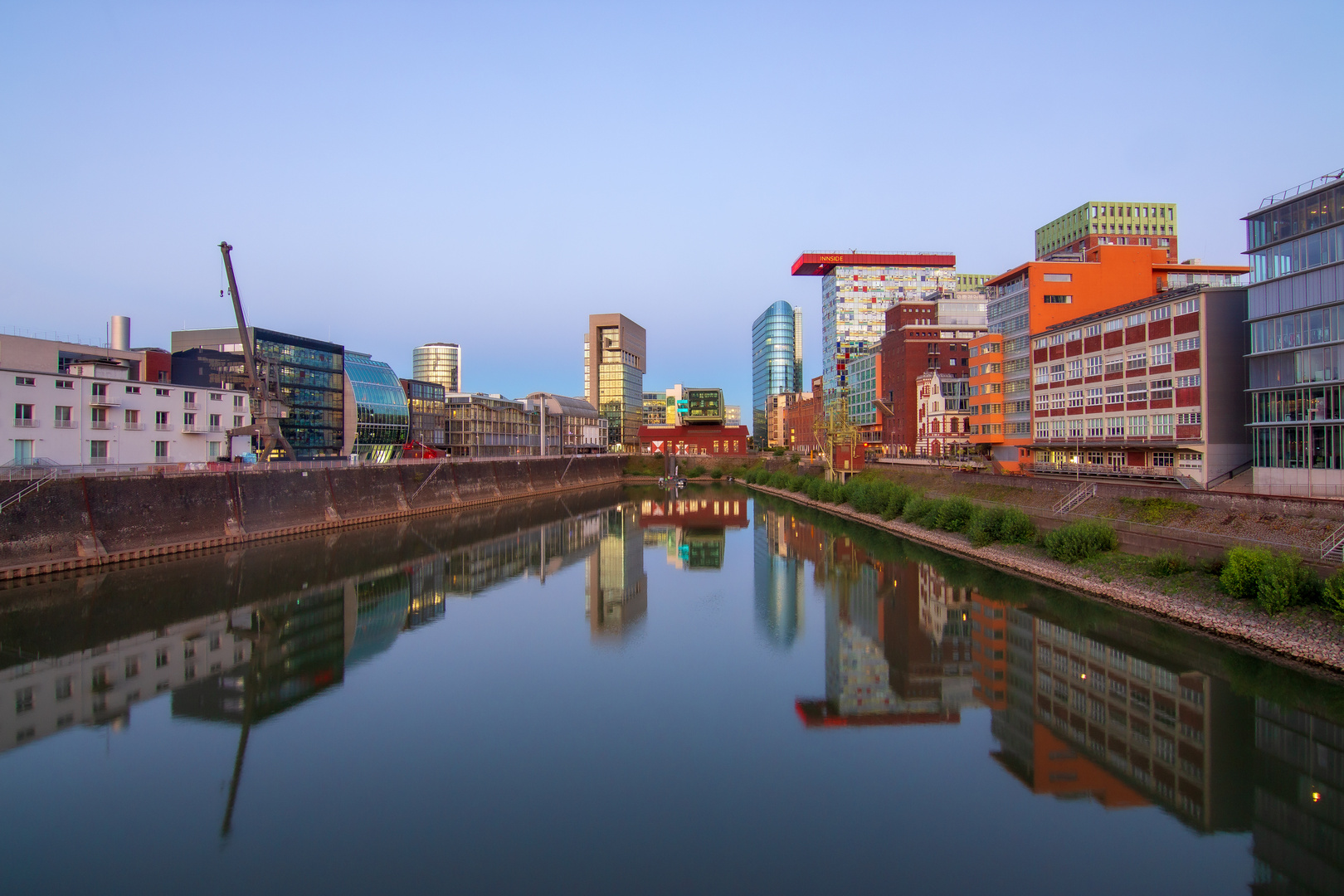 Medienhafen am Tag