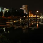 Medienhafen bei Nacht