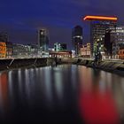 Medienhafen bei Nacht 