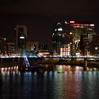 MedienHafen bei Nacht