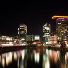 Medienhafen bei Nacht