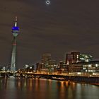 Medienhafen bei Nacht