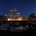 Medienhafen bei Nacht