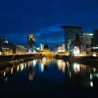 Medienhafen bei Nacht