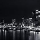 Medienhafen bei Nacht