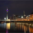 Medienhafen bei Nacht I