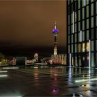 Medienhafen Dssd. Hyatt im Regen