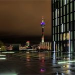 Medienhafen Dssd. Hyatt im Regen