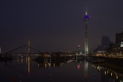 Medienhafen Düsseldorf am 24.Januar 2010 - II