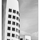 Medienhafen Düsseldorf - Architekturfotografie - Schwarz Weiss