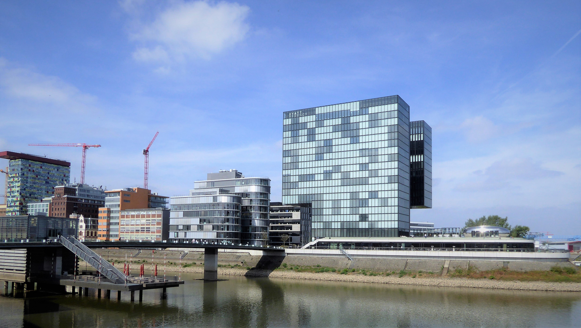 Medienhafen Düsseldorf.