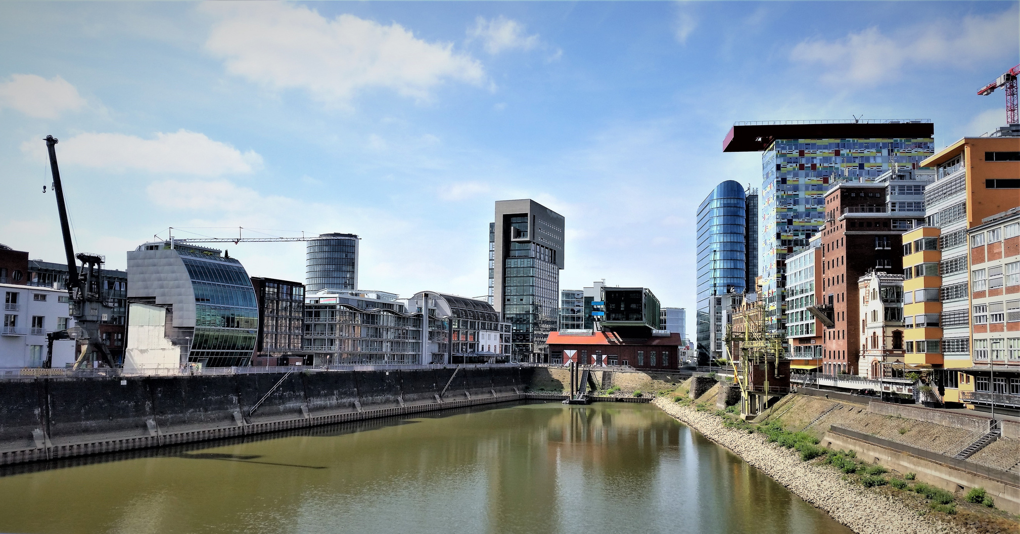 Medienhafen Düsseldorf.