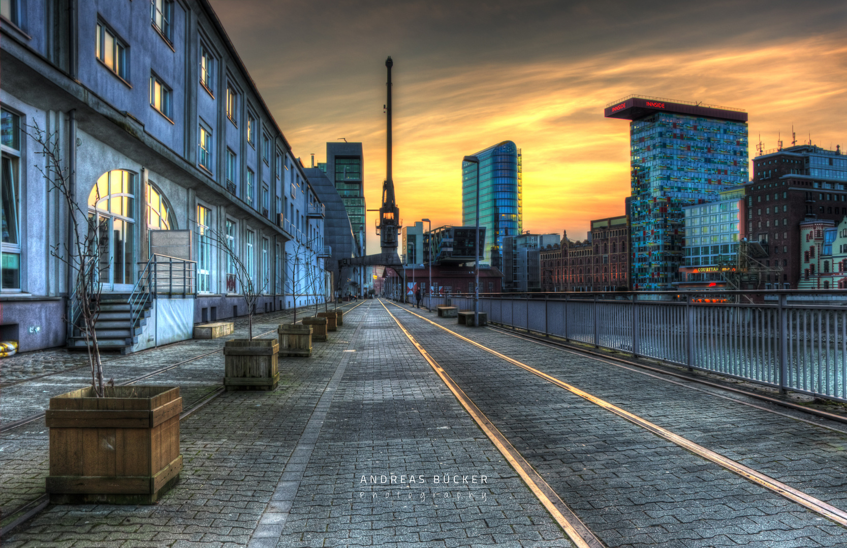 Medienhafen Düsseldorf - Railway