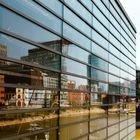 Medienhafen Düsseldorf Spiegelung