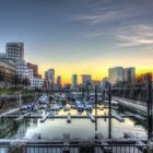 MedienHafen Düsseldorf Sunset HDR