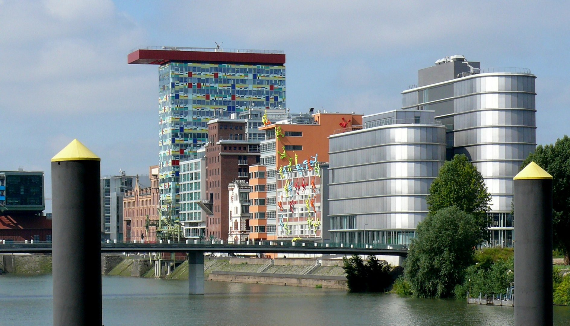 Medienhafen Düsseldorf - Teilansicht