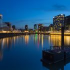 Medienhafen Düsseldorf zur blauen Stunde