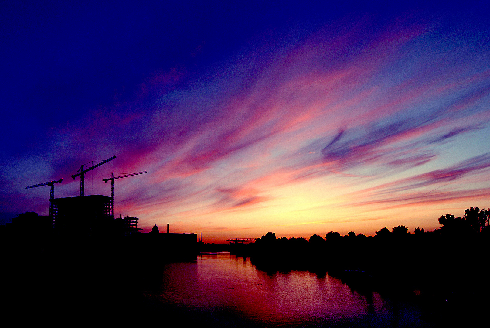 Medienhafen in bester Stimmungslage