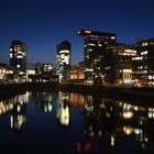 Medienhafen in der blauen Stunde