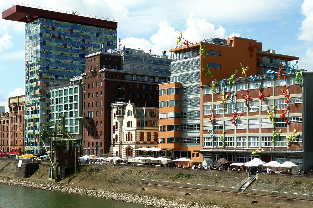 Medienhafen in Düsseldorf