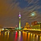 Medienhafen in Düsseldorf als HDR