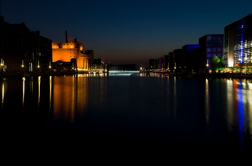 Medienhafen, Langzeitbelichtung1!