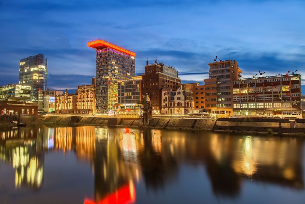 Medienhafen Nachts