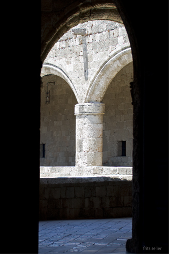 Medieval hospital of St. Johns order, Rhodes Greece