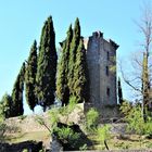 Medioeval village and castle: the tower