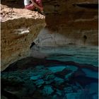 'Meditação', Poço Azul, Chapada Diamantina