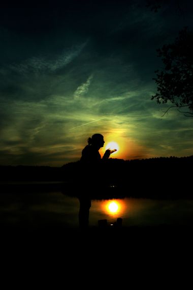 Meditation Foto Bild Experimente Abend Bilder Auf Fotocommunity
