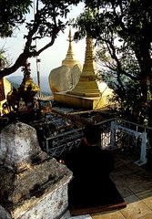 Meditation am Golden Rock