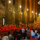 Meditation der Mönche in Bangkok