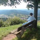 Méditation et/ou contemplation... depuis le rocher de Dabo