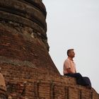 meditation in Bagan