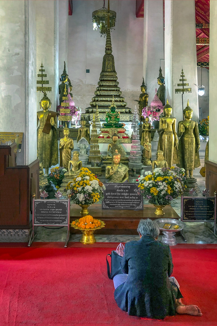 Meditation in Viharn