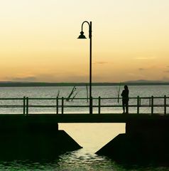 meditation on the lake