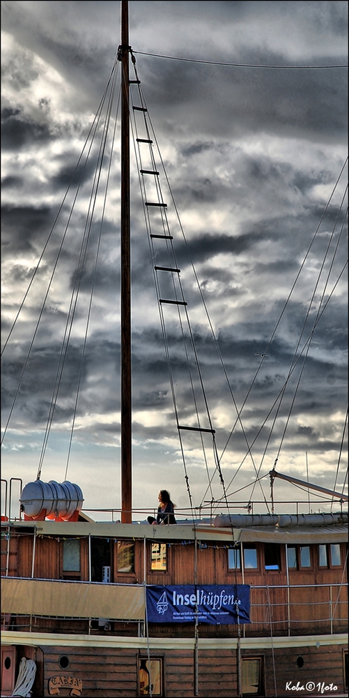 Meditation-vertical panoramic