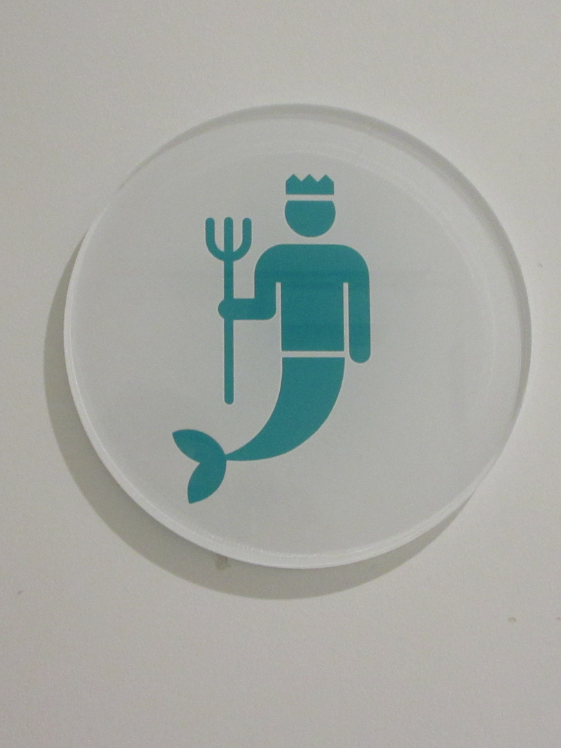 Mediterane Herrentoilette