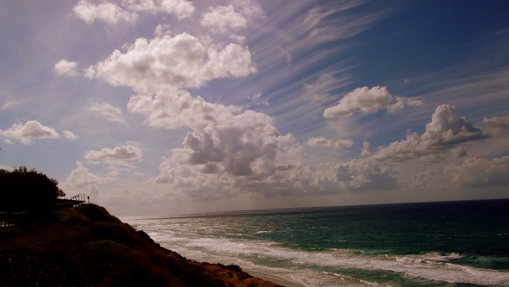 MEDITERIAN SEA BEACH IN NETANYA-ISRAEL