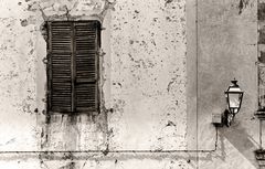 Mediterrane Hauswand