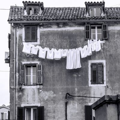 Mediterrane Wäscheleine