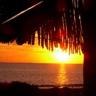 Mediterranean Sea at sunset